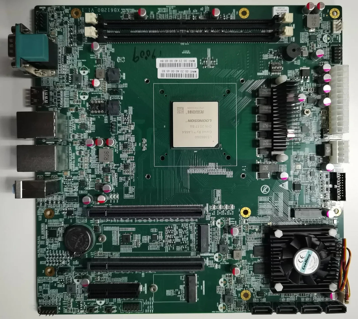 Loongson XB612B0_V1.1 3B6000 8-Core Motherboard